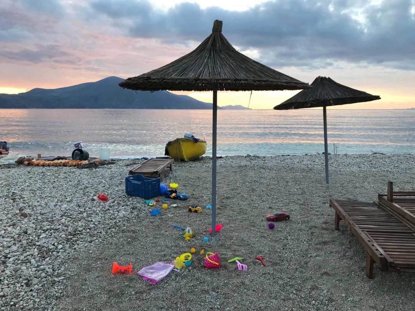 Karaburun Sunset Beach Orikum Eksteriør billede